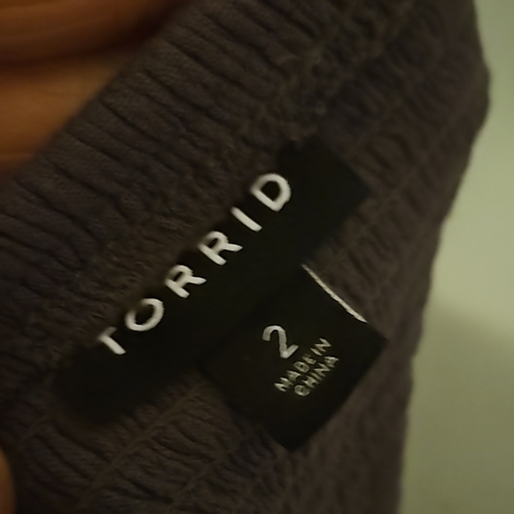 Torrid Brown Embellished Tank Top Size 2X - Picture 6 of 6